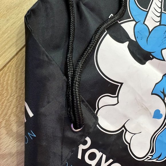 iHeartRaves.com Unicorn Drawstring Bag - Picture 3 of 9